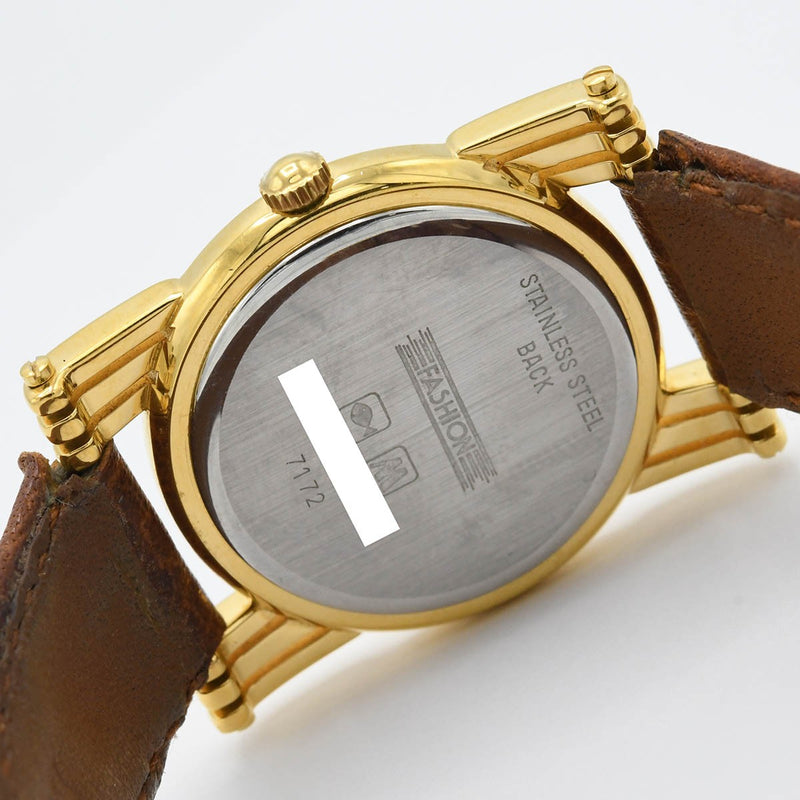 稼働 腕時計 LONGINES ロンジン 7172 クォーツ ラウンド 白色文字盤 レディース H9107