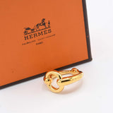 HERMES エルメス スカーフリング アクセサリー 服飾小物 ゴールドカラー 箱 H23702