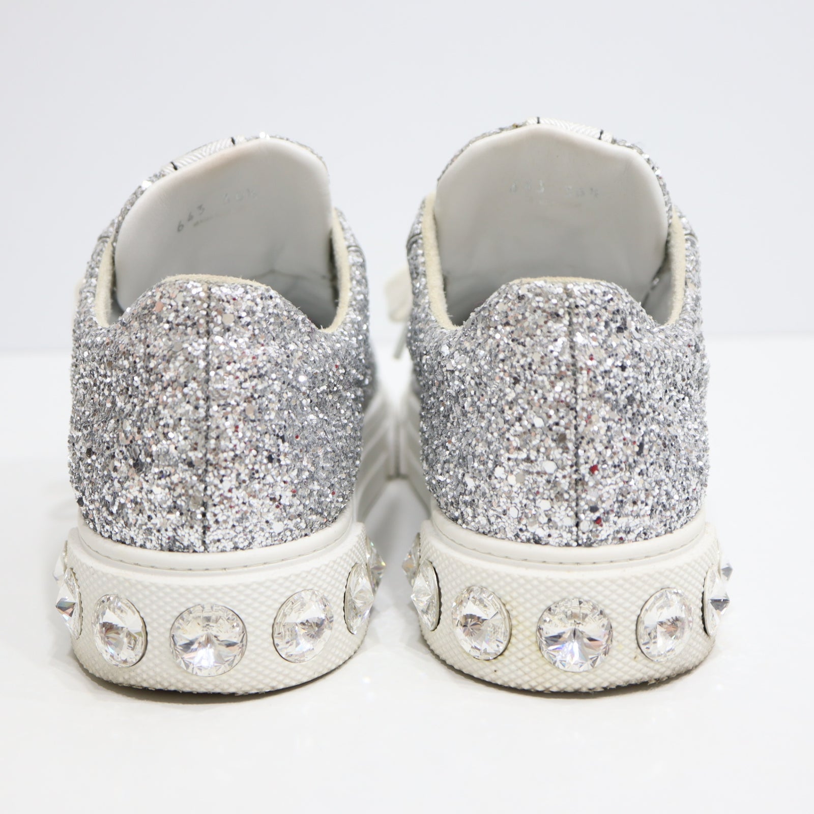 miumiu ミュウミュウ スニーカー 643 グリッター ラメ 36 1/2 23.5cm