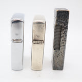dunhill ダンヒル ガスライター  ローラー式 1点 Zippo ジッポ 2点 オイルライター スターリングシルバー Hard Rock まとめ 着火未確認 H4987