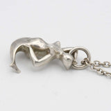 Georg Jensen ジョージジェンセン ネックレス 925 人魚 マーメイドモチーフ 約18.3g アクセサリー K1635