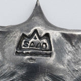 SAAD サード ネックレス イーグル シルバー 925 88.7g アクセサリー 21k572-1