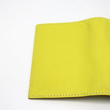 未使用品 HERMES エルメス エブリン カードケース シェーブル LIME 2011年製造 □O刻 箱 Hロゴ ライムカラー H9797