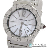 腕時計 稼働 BVLGARI ブルガリ ブルガリブルガリ BBL26S クォーツ シェル文字盤 2026.8電池交換済 箱保 H23831!