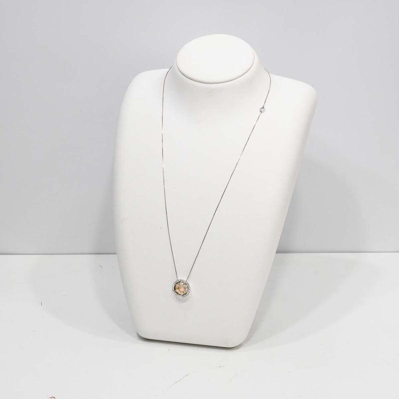 仕上済 DAMIANI ダミアーニ ネックレス ベルエポック サークル 750 ダイヤモンド 6.2g ジュエリー H11674