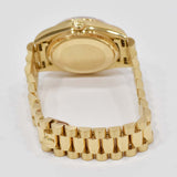 稼働 腕時計 ROLEX ロレックス 18038 18K 750 自動巻 デイデイト 約139.9g ゴールド色文字盤 H23626