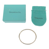 ティファニー TIFFANY & Co. ナロー バングル シルバー 925 1837 19cm 33.0g ブレスレット アクセサリー H6204