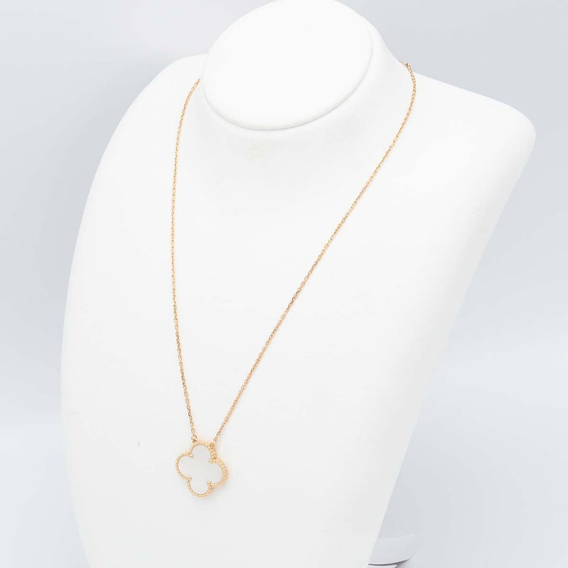 仕上済 VanCleef&Arpels ヴァンクリーフ&アーペル VCA マジックアルハンブラ ネックレス 銀座限定 Au750 6.3g ケース有 H10568
