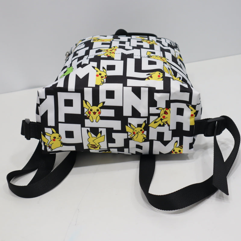 未使用 LONGCHAMP ロンシャン ルプリアージュコレクション ピカチュウ ポケモンコラボ バックパック リュックサック eco1364