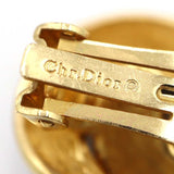 Christian Dior ディオール イヤリング ラインストーン 黒石 レディース アクセサリー H1746