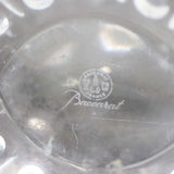 Baccarat バカラ 灰皿 エキノックス アッシュトレイ クリスタル 箱有 M4042