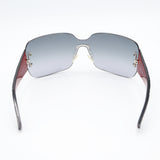 Christian Dior ディオール サングラス DIOR LADY LADY3MGUO1A2BHL 度なし 眼鏡 メガネ ブラック×レッド系 レディース 25k1116-1