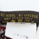 LOUIS VUITTON ルイヴィトン LV ボネ・グランフロア ニット帽 ウール91％ レーヨン9％ 帽子 ボルドー系 H.102
