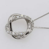 仕上済 Vendome Aoyama ヴァンドーム青山 ネックレス D0.19ct Pt950/850 約3.8g ジュエリー ◆ eco1704