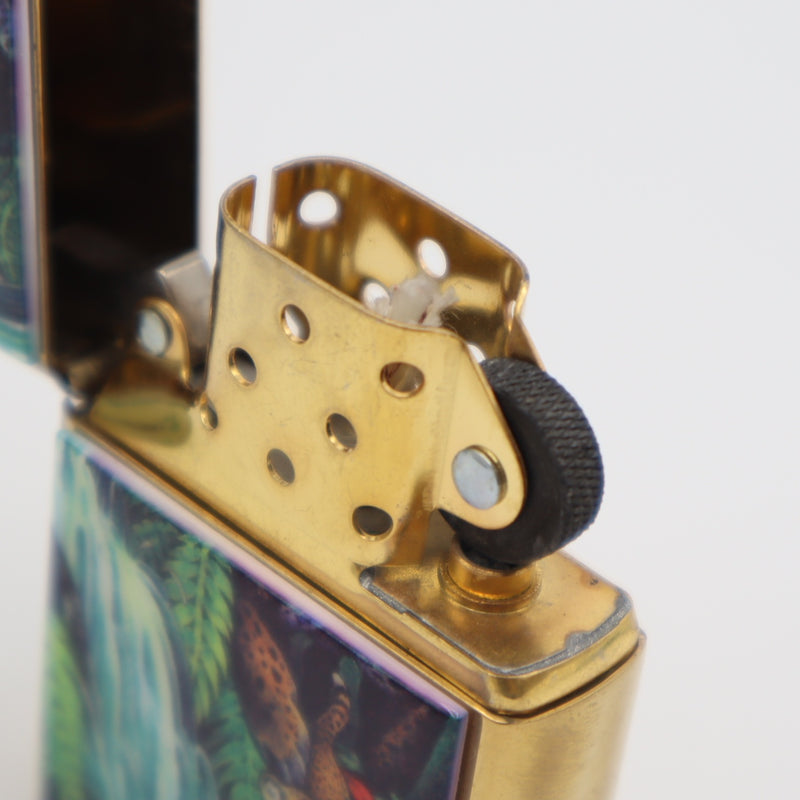 未使用品 ZIPPO ジッポ Mysteries of the Forest ミステリー オブ ザ フォレスト 豹 オイルライター 喫煙具 H12684-2