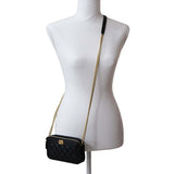 CHANEL シャネル チェーンバッグ キャビアスキン ボーイシャネル ブラック チェーンウォレット 袋ギャラあり H14302