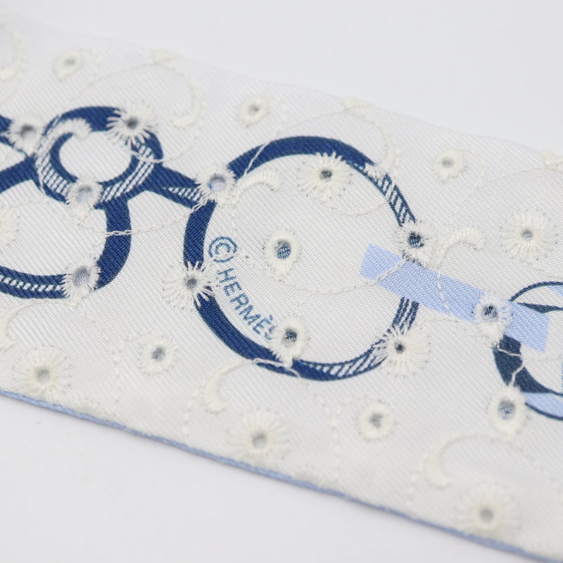 未使用 HERMES エルメス ツイリー ドレ・ブックル イングリッシュ