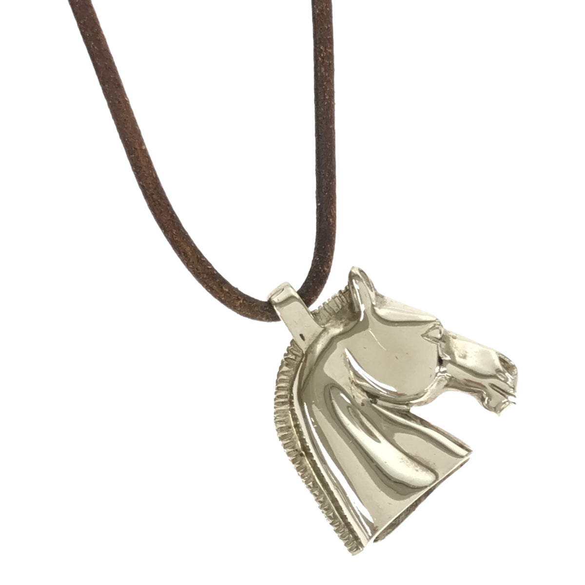 HERMES エルメス ネックレス シュバルホース 馬 総重量約38.8g