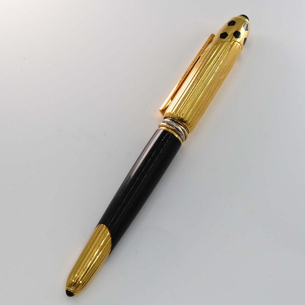 Cartier カルティエ 万年筆 パンテール ドゥ ペン先750 文房具 筆記用具 筆記未確認 H19375