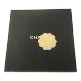 CHANEL シャネル 大判 ストール ブルー系 スカイブルー オレンジライン CCロゴ スカーフ カシミア100％ 箱有 ok1915