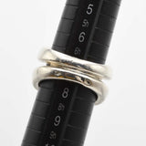 HERMES エルメス ヒストリー リング SV925 × K18YG コンビ 指輪 #49 7号 11.0g 箱あり ◆maki487