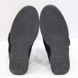 LOUIS VUITTON ルイヴィトン LV MA0157 ムートンブーツ モノグラム 靴 サイズ37 1/2 ブラック 箱 H14864