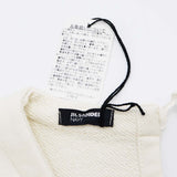 JIL SANDER NAVY ジルサンダー ネイビー トップス カットソー スウェット KKJNKM0004 白 Mサイズ 服 25k943-5