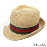 未使用 GUCCI グッチ 434760 ストロー ハット 麦わら帽子 L 58 ベージュ メンズ 保管袋 26k524-2