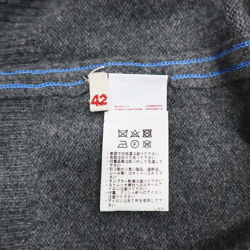 MARNI マルニ 長袖 ニット グレ－ カシミヤ100％ XSサイズ GCMDZ41Q01FX309 レディース セーター 25k943-6