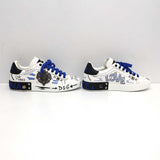 DOLCE＆GABBANA ドルチェ＆ガッバーナ D&G ポルトフィーノ スニーカー サイズ6 約26cm 靴 25s600-1