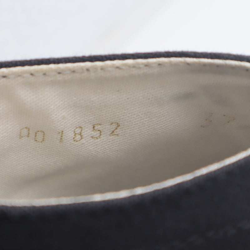 CHANEL シャネル ハイカットスニーカー 37 約23.5cm キャンバス ココマーク 靴 レディース H19647