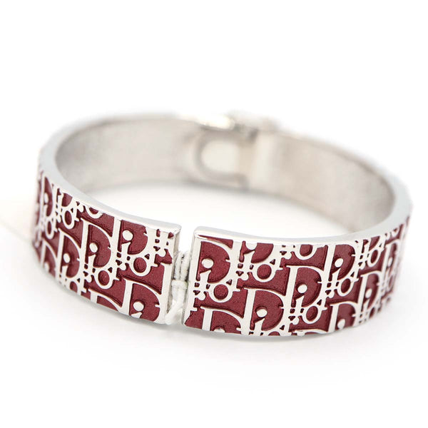 Christian Dior ディオール バングル トロッター ブレスレット アクセサリー レディース レッド系 H1481