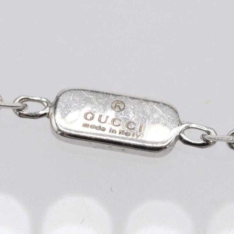 GUCCI グッチ ネックレス K18WG ゴールド 約3.6g アクセサリー 箱有 19k318-701