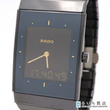 稼働 腕時計 RADO ラドー DIASTAR ダイアスター セラミカ 193.1324.3 ハイテクセラミック デジアナ 2026.8電池交換済 ok1846