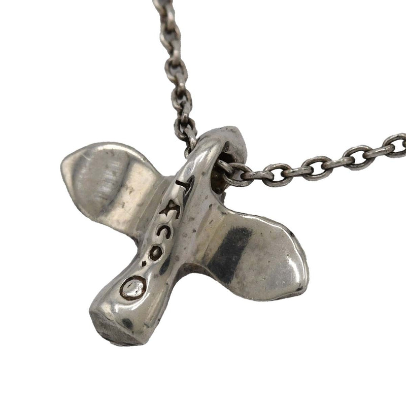 TIFFANY＆Co. ティファニー バードクロス ネックレス ペンダント STERLING シルバー 約1.8g アクセサリー ok775