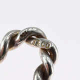TIFFANY＆Co. ティファニー バングル ツイスト フック ラピス フェイクパール シルバー 925 約7.6g アクセサリー 箱袋 H20051