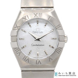 稼働 腕時計 OMEGA オメガ Constellation コンステレーション 795.1001 cal.1376 クォーツ 白シェル文字盤 2024.4月電池交換済 eco738