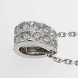 仕上げ済 Boucheron ブシュロン ディアマン ダイヤ ネックレス 750 D 約12.7g ジュエリー ◆ 291