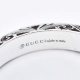 GUCCI グッチ リング ダブルGキーリング 15号 約5.7g シルバー SV 925 アクセサリー 24s931-1
