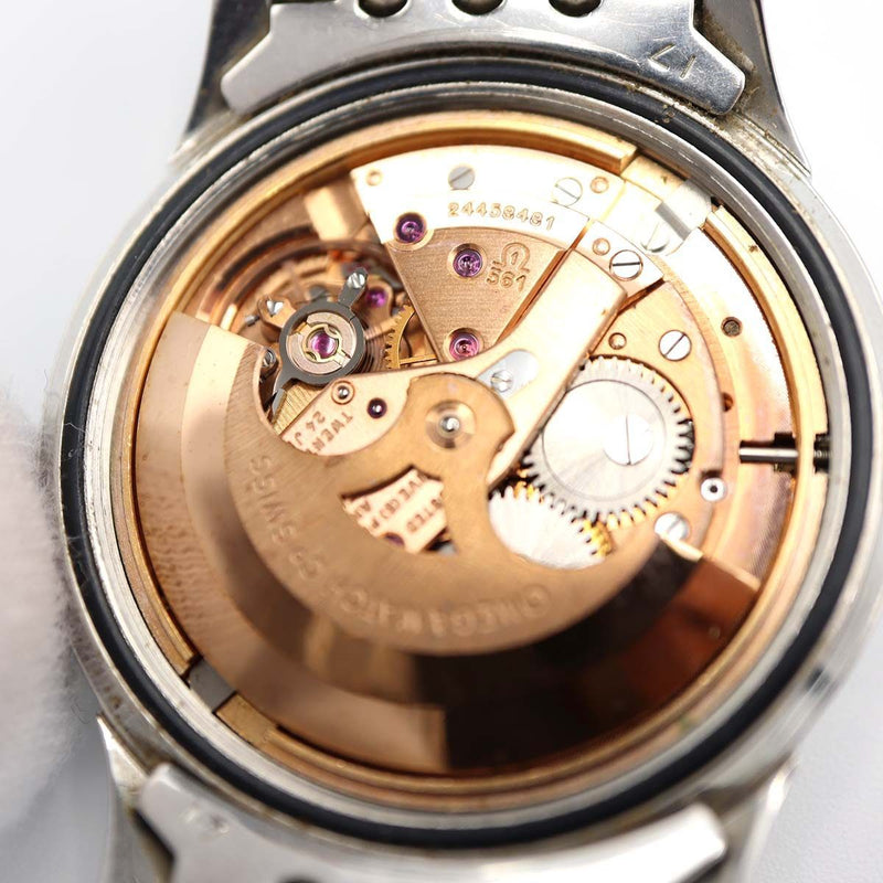 腕時計 稼働 OMEGA オメガ コンステレーション クロノメーター 168.001 cal.561 シルバー色文字盤 自動巻き メンズ 箱あり H18227