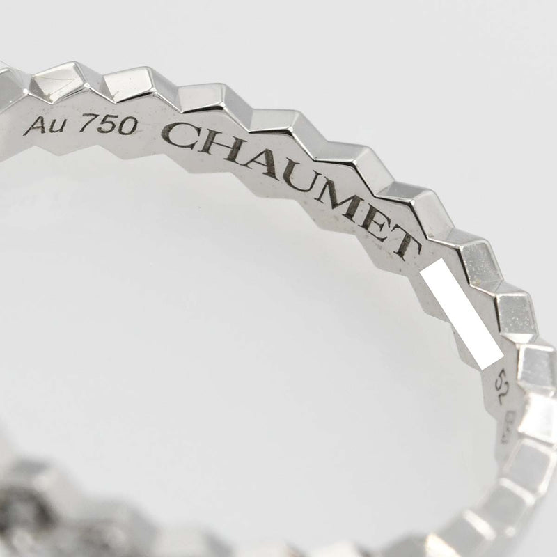 仕上済 CHAUMET ショーメ リング ビーマイラブ #52 11.5号 750 D 2.2g ジュエリー 箱有 H10953