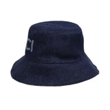 GUCCI グッチ レーザー デニム バケットハット 803042 3HA5W サイズM ユニセックス 箱袋あり 25k995-1