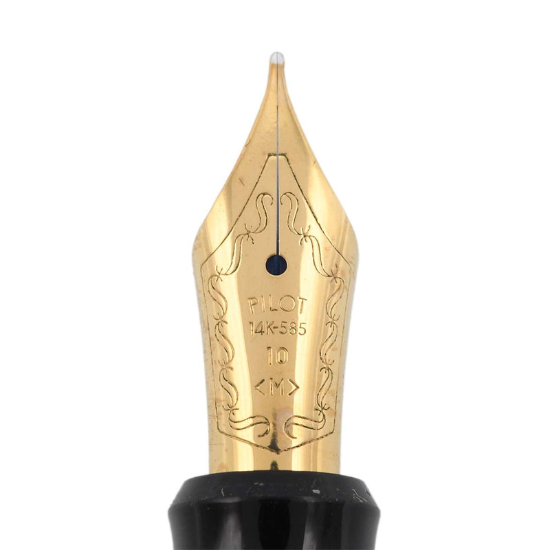 PILOT パイロット 万年筆 ペン先14k-585刻印 蒔絵 鳳凰 Mサイズ 中字 インク付き 筆記用具 筆記未確認 ケース有 ok75