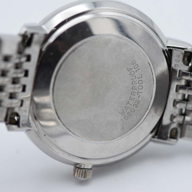 腕時計 稼働 OMEGA オメガ DE VILLE デビル 166033-TOOL 106 AT 自動巻き シルバー色文字盤 H5575