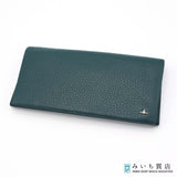Vivienne Westwood ヴィヴィアンウエストウッド 二つ折り長財布 ウォレット グリーン系 H18678