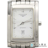 稼働 ジャンク 腕時計 LONGINES ロンジン L5.657.4 自動巻き デイト 白色文字盤 ギャラ有 H7514