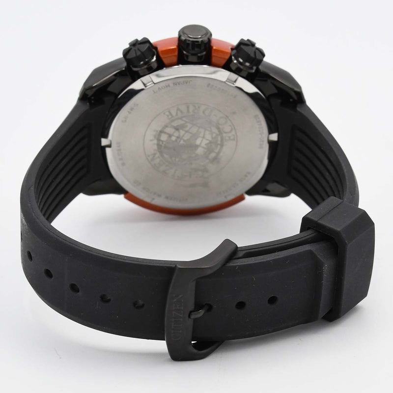 腕時計 稼働 CITIZEN シチズン B620-S094828 CA4154-07E タキシメーター エコドライブ クロノグラフ 黒文字盤  箱有 25k459-3