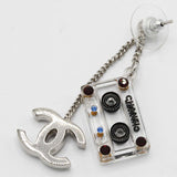 CHANEL シャネル ピアス カセットテープ ココマーク 約10.7g アクセサリー H14126