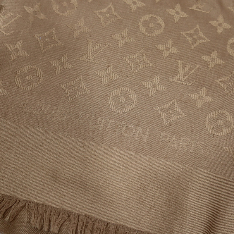LOUIS VUITTON ルイヴィトン LV 402336 ストール マフラー 大判 ブラウン系 箱有 H21000
