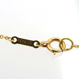 TIFFANY&Co. ティファニー ダブルループ ネックレス K18 YG イエローゴールド ペンダント サークル 4.0g k1256